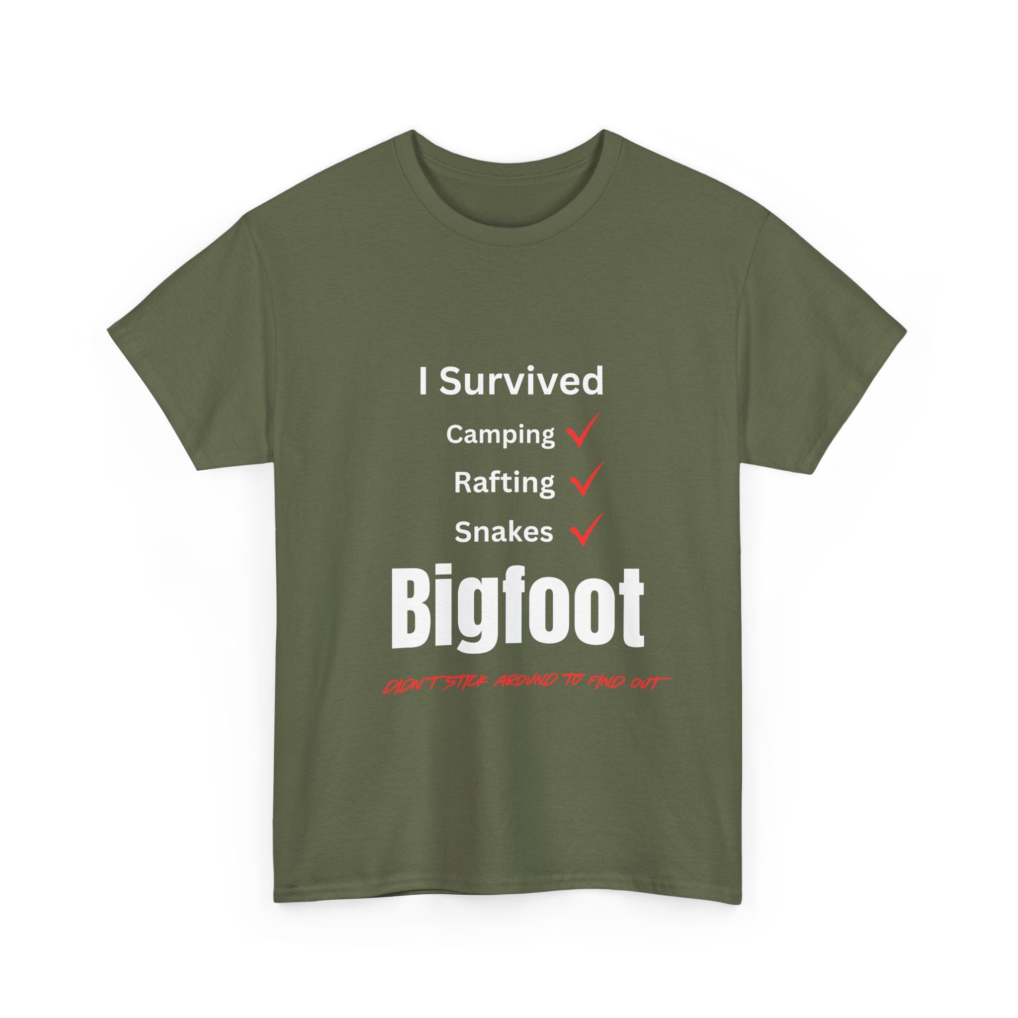 I Survived Bigfoot Unisex T-Shirt